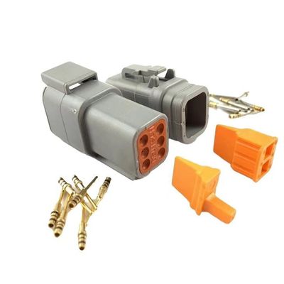 Deutsch 6 Pin Connector Kit with Housing Genie Part 105329GT 105328GT