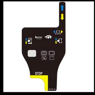 97772 Scissor Lift Stickers For Genie 5 Control Box 1256727 Alternative GS1932 GS2646 GS4045