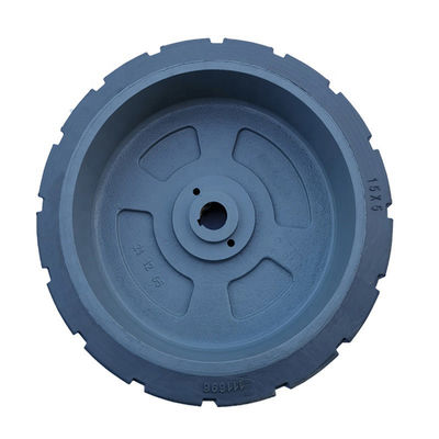 15x5 solid tire and rim for genie dingli lgmg sunwad zoomlion haulotte scissor lift