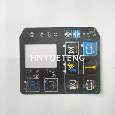 Weather Resistant Platform Lift Control Box Decal Scissor Lift Decals For GTJZ0608S