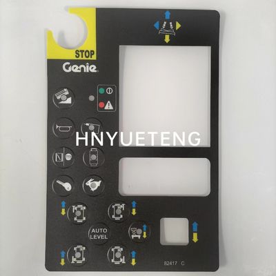 82417GT Scissor Lift Stickers Oil Resistant With PVC Material