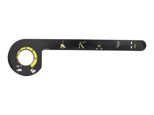 JLG Decal Function Speed 1705745 for JLG Boom Lift 1100S 1100SJP 1200SJP 1350SJP