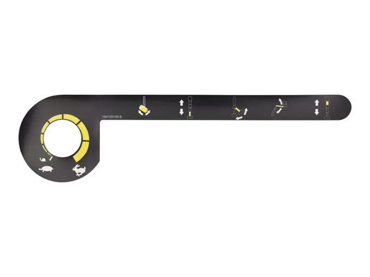 JLG Function Speed Decal 1001125195 for JLG Boom Lift 340AJ 1500SJ 1850SJ