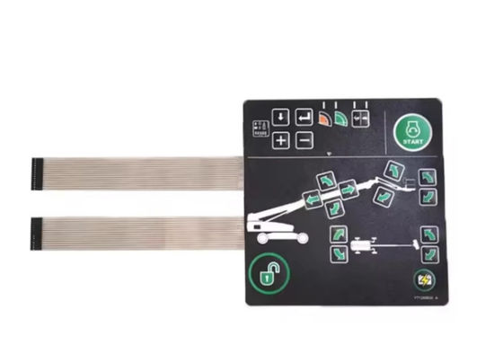 GE-1268820GT Scissor Lift Decals Black Genie Lift Decals Polymer Membrane For  SX-105 SX-125