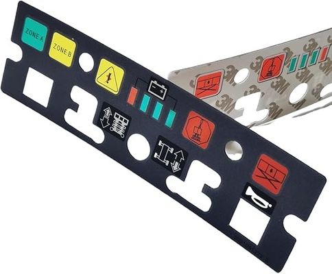 1001091272 Scissor Lift Stickers Plastic Material For JLG ES