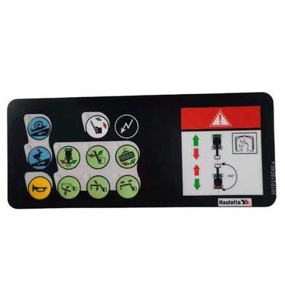 307P218040 Haulotte Lift Decal Upper Control Box Label Wear Resistant For HA12IP