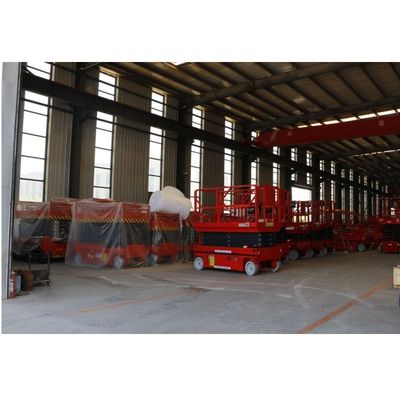 GTJZ08 Scissor Lift Equipment 8M Height High Performance With E Drive