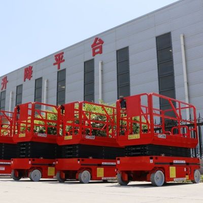 10m Height Electric Platform Lift Gtjz10 Aerial Working Platform For Building Construction