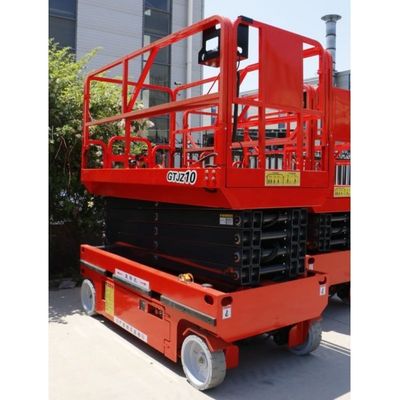 10m Height Electric Platform Lift Gtjz10 Aerial Working Platform For Building Construction