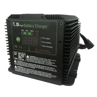 Convenient Battery Charger For Scissor Lift Dual Voltage HF/PFC Signet HBS750-24